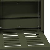 Feeder s nogom za piliće Maslinasto zelena 25 x 42 x 40 cm | Eponuda.ba