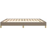  Okvir za krevet bez madraca smeđesivi 180x200 cm od tkanine | shoptok.hr