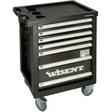 WISENT Delovni voziček z orodjem Wisent WW 5000 (69-delni set orodja, 7 predalov)