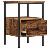  Noćni ormarići 2 kom staro drvo 34x36x50 cm konstruirano drvo | shoptok.hr
