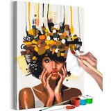  Slika za samostalno slikanje - Golden Head 40x60 Cijene