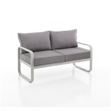 Tomasucci Siv aluminijast vrtni kavč – Cene