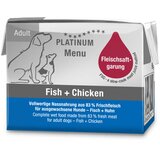 Platinum menu adult fish + chicken - vlažna hrana za pse sa ribom i piletinom (90g, 185g, 375g) 90g Cene