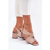 VINCEZA Elegant Women's Heeled Sandals | Shoptok.si