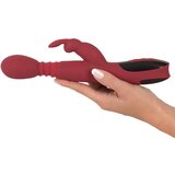You2Toys masažer - gurnite-rotirajte, grijaći vibrator G-točke (crveni) | shoptok.hr