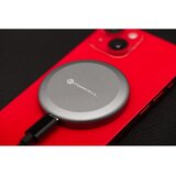forcell F-Energy Smart Charge USB C Qi2 15W MagSafe kompatibilan punjač s odvojivim kabelom od 150cm -srebrni | shoptok.hr