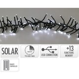  LED solarni lanac 768xLED/3,7V/13 funkcija 1200 mAh 8,6 m IP44 hladna bela + daljinski upravljač | Eponuda.com