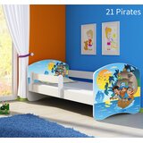  Otroška postelja ACMA z motivom, stranska bela 160x80 cm 21 Pirates | Shoptok.si