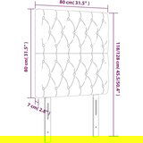  Uzglavlja 2 kom tamnosiva 80x7x78/88 cm od tkanine | shoptok.hr