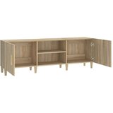 TV ormarić boja hrasta sonome 150x30x50 cm konstruirano drvo | shoptok.hr