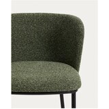 Kave Home Tamno zelena podstavljena barska stolica (visine sjedala 75 cm) Ciselia – | shoptok.hr