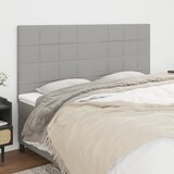  Uzglavlje svijetlosivo 180x5x118/128 cm tkanina | shoptok.hr