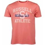 Russell Athletic T-SHIRT M Muška majica, boja lososa, veličina