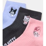 Sinsay Rebraste čarape s vezom 3 pack Hello Kitty and Friends | shoptok.hr