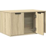 vidaXL Omara za mačje stranišče sonoma hrast 80x50x45 cm inž. les | Shoptok.si