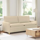 SOFA Krem 196 x 81 x 87,5 cm Tkanina | shoptok.hr
