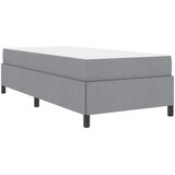  s opruga kutije Svijetlo siva 90 x 190 cm tkanina | shoptok.hr