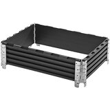 ratioform natični okvir iz umetne mase, de 2 kosa, za paleto 800 x 600 mm, diagonalno zložljivo, s 4 tečaji, od 5 de Cene