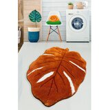 Foutastic Oranžna kopalniška preproga 80x120 cm Frunze – u
