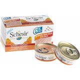 Schesir hrana za mačke u konzervi multipak tunjevina i papaja 6x50gr Cene