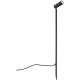 QAZQA Reflektor črn 80 cm vklj. LED nastavljiv IP65 vklj. Kabel in vtič - Carl Cene