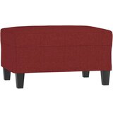  Stolček za noge vinsko rdeče 70x55x41 cm blago, (20983794) | Shoptok.si