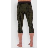 Mons Royale Merino Cascade Flex 200 3/4 Funkcijske hlace olive tie dye | Shoptok.si