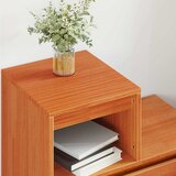  Noćni ormar 2 pcs Vosak smeđa 60 x 34 x 51 cm Konstruirano drvo | shoptok.hr