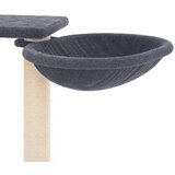  Penjalica za mačke sa stupovima za grebanje tamnosiva 82 cm | shoptok.hr