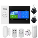PGST Brezžični WIFI GSM/GPRS alarmni sistem z LCD 107 4G, (20366414) | Shoptok.si