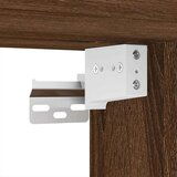  Kupaonski ormar s ogledalom Zidne Smeđi hrast 60 x 20 x 60 cm | shoptok.hr