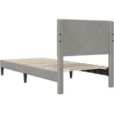  Krevetna konstrukcija Svjetlosiva 80 x 200 cm Baršun | shoptok.hr