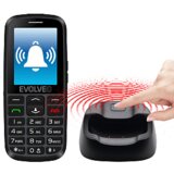 Evolveo easyphone eg telefon za starejše z gps sledilnikom - črno srebrn | Shoptok.si