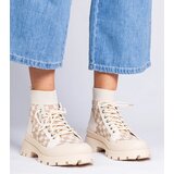 Gemre Beige platform sneaker boots Sarida | shoptok.hr