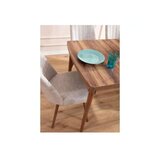 Hanah home Set Trpezarijski sto i 4 stolice Lidyana Cream | Eponuda.com