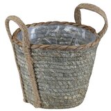 A.H.G. Ukrasna košara za biljke (Vanjska dimenzija (ø x V): 19 x 13 cm, prirodni materijali) | shoptok.hr