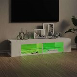 vidaXL TV ormarić s LED svjetlima bijeli 135 x 39 x 30 cm | shoptok.hr