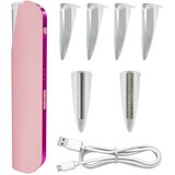 INF Električni ultrazvočni odstranjevalec dlačic za obraz z USB-C polnjenjem Pink, (5000339663) Cene