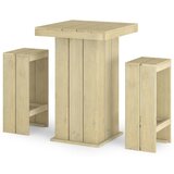  3-dijelni vrtni barski set od impregnirane borovine | shoptok.hr