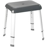 Wenko Stolica za kupaonicu Secura Premium (Podešavanje po visini: 42 cm - 52 cm, Opteretivost: 130 kg, Antracit) | shoptok.hr