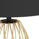 Eglo 390039 - Stona lampa JAZMINIA 1xE27/40W/230V crna/zlatna | Eponuda.com