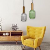 Toolight stropna viseća staklena svjetiljka zelena APP459-1CP | shoptok.hr