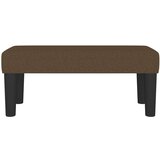  Klupa tamnosmeđa 70 x 30 x 30 cm od tkanine | shoptok.hr