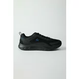 ALTINYILDIZ CLASSICS Men's Black Laced Flexible Comfort Sole Daily Sneaker Sports Shoes