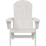 vidaXL Adirondack stol 2 kosa Bela 74x82x90 cm HDPE | Shoptok.si