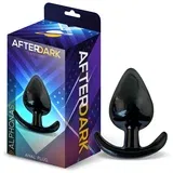 Afterdark Alphona Butt Plug Size S 6.8 cm x 3.5 cm Black