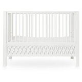 CamCam Copenhagen Bijeli dječji krevet s podesivom visinom/za spavanje s bebom 60x120 cm Harlequin – | shoptok.hr