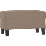 vidaXL Klop taupe 70x35x41 cm tkanina iz mikrovlaken | Shoptok.si