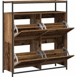  Ormar za cipele Staro drvo 100 x 34 x 112 cm Konstruirano drvo | shoptok.hr