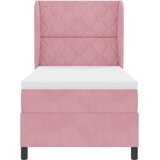  s opruga kutije Ružičasta 190 x 90 cm Baršun | shoptok.hr